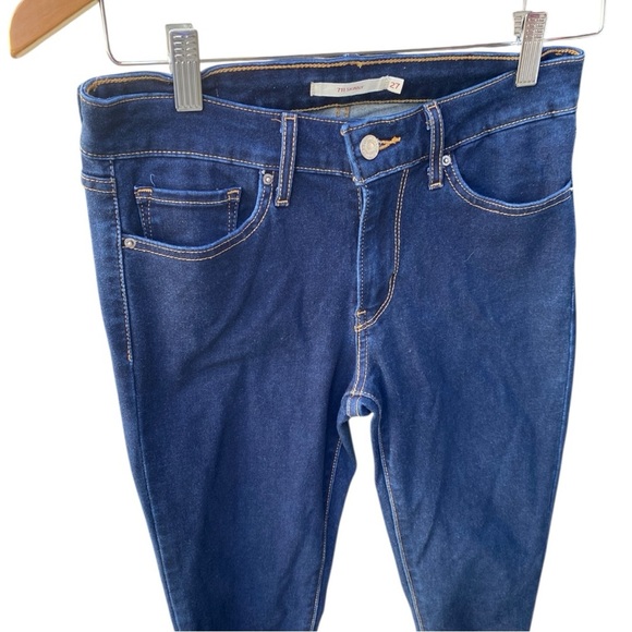 Levi's Women's 711 Stretchy Skinny Jeans I Size: 27 - Picture 3 of 6